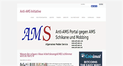 Desktop Screenshot of anti-ams.org
