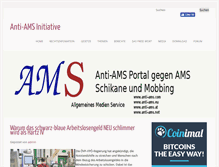 Tablet Screenshot of anti-ams.at