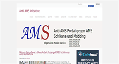 Desktop Screenshot of anti-ams.net
