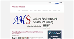 Desktop Screenshot of anti-ams.com
